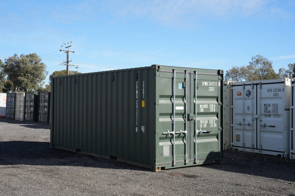 Central Shipping Containers - green container